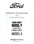 1919 20 21 22 23 24 25 26 27 Ford Model Wiring Diagrams With/w/o Starter. Fixed Price $14.95.