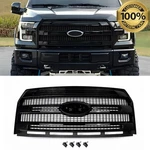 2015-2017 Ford F-150 F150 Platinum Shadow Black Front Grille W/o Camera Hole. Fixed Price $180.00.