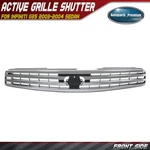 Front Side Chrome Active Grille Shutter For Infiniti G35 2003-2004 Sedan Plastic. Fixed Price $148.79.