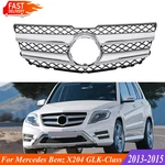 Chrome Front Grille For Mercedes Benz 2013-2015 X204 GLK250 GLK300 GLK350. Fixed Price $69.99.