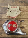 Nos 1951 1952 Ford Truck F-6 Hood Molding Trim Lh Driver Side Emblem Ornament. Fixed Price $165.00.