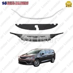 3PCS Front Grille Molding Trim & Panel Valance For 2017-2020 Chrysler Pacifica. Fixed Price $174.88.