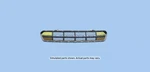 Genuine Gm Carbon Flash Metallic Front Lower Grille With Cover And Nuts 23507622. Fixed Price $369.99.
