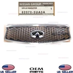 Genuine Front Bumper Upper Grille Chrome Oem Infiniti QX50 2016-2017 620705UA0A. Fixed Price $379.95.