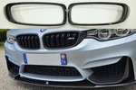 Carbon Fibre Front Kidney Aero Grille Outside Set For Bmw 4SER F32 M4 F82 M3 F80. Fixed Price $250.00.