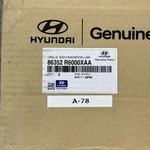 New-genuine Hyundai Lower Grille 86352-R6000-XAA. Fixed Price $284.99.