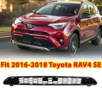 Fits 2016 2017 2018 Toyota RAV4 Se Honeycomb Front Bumper Upper Grille. Fixed Price $36.00.