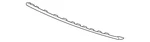Genuine Volkswagen Lower Grille Trim 561-853-101-J-041. Fixed Price $129.37.