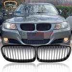 Front Kidney Grille Gloss Black For 2009-2011 Bmw E90 E91 Lci 325I 328I 4D. Fixed Price $30.98.