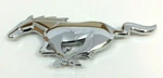 2019 - 2023 Ford Mustang Bright Chrome Front Grille Running Pony Emblem New Oem. Fixed Price $62.70.