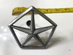 1970S Dodge Pentastar Grille Emblem Chrome 69212 Vintage Original. Fixed Price $20.00.
