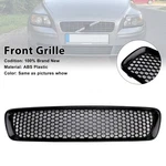 Gloss Black Front Bumper Honeycomb Grille Fit Volvo S40 V50 2004-2007. Fixed Price $109.78.