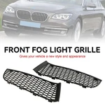 Pair Front Fog Light Grille 51117903673 51117903674 For Bmw F01 Sport 09-15. Fixed Price $62.69.
