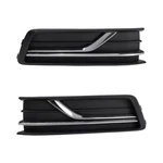 Front Left+right Side Fog Light Cover W/chrome Black For 16-19 Volkswagen Passat. Fixed Price $669.89.
