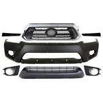 Front Bumper Cover & Chrome Grille Fog Kit For 2012-2015 Toyota Tacoma. Fixed Price $234.99.
