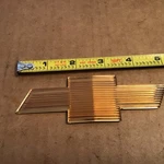 1970 S-80 Chevy Bow Tie Grill Emblem Insert Nos. Fixed Price $32.99.