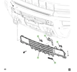 Genuine Gm Grille Assembly 85787586. Fixed Price $567.64.