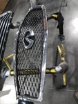 Grille Upper Bumper Mounted Chrome Fits 15-19 Infiniti Q70 729162. Fixed Price $408.71.