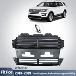 Front Bumper Cover Radiator Grille Shutter 2013-2019 Ford Explorer W/ Motor. Fixed Price $127.99.
