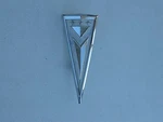 Pontiac Fullsize Arrowhead Center Grille/bumper Emblem Gm 544965 Nice Free Shipn. Fixed Price $39.99.