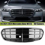 Chrome Front Grille For 2021-2024 Mercedes Benz W223 S500 S580 S560 S450L. Fixed Price $367.17.