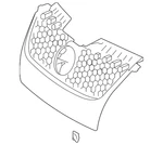 Genuine Volkswagen Grille 1K0-853-651-H-VW8. Fixed Price $255.97.
