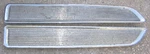 1967 Plymouth Barracuda Hood Louver Trim Molding Pair 2582861 2582860 Used Orig. Fixed Price $75.00.
