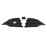 Abs Glossy Black Front Grille Triangle Cover Trim 2PC Ford Focus 12-14. Fixed Price $37.50.