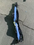 New Oem 16-20 Tesla Model X Front Bumper Upper Chrome Trim 1047022-00-D. Fixed Price $120.00.