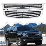 Front Upper Grille Chrome For Chevy Tahoe/suburban Ltz Style 2015-2020 Plastic. Fixed Price $109.00.