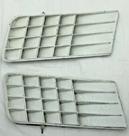 1970 Chevrolet Corvette Fender Louvers Grill Egg Crate Insert Trim Molding Panel. Fixed Price $349.99.