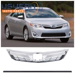 Front Upper Mesh Grille Chrome Fits For Toyota Camry 2012 2013 2014 Xle. Fixed Price $46.09.