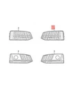 New Audi Air Guide Grille Dark Chrome Matt/aluminium 8W0807681FSQF Original. Fixed Price $263.15.