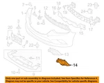 Mazda Oem 14-17 6 Front Bumper Grille Components-outer GHR450C21A. Fixed Price $42.38.