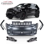 For 2014-2020 Jeep Grand Cherokee Srt Front Bumper Kit W/black Fog Light. Fixed Price $580.00.