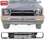 New For Grille Chrome Shell W/ Black Insert 1992-1995 Toyota Pickup TO1200128. Fixed Price $146.58.