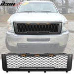 Fits 11-14 Chevy Silverado 2500 3500 Hd Front Bumper Hood Grille Matte Black. Fixed Price $169.99.