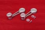 Billet Aluminum Door Window Crank Set. Ford Mustang / Bronco Truck. Fixed Price $109.99.