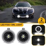 2PCS For 1998-2002 Pontiac Firebird Front Fog Lamp+drl Light Assembly W/ Bracket. Fixed Price $98.99.