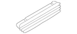Genuine Bmw Grille 51-13-2-694-607. Fixed Price $98.50.