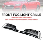2PCS Front Bumper Fog Light Grille Cover Trim Fit Audi S5 A5 S-line 2018-2019 Us. Fixed Price $96.78.