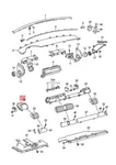 New Vw Phaeton 3D9 Housing For Air Vent 3D1853203D Original No Duty. Fixed Price $552.12.