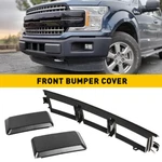 Front Bumper Cover Center Plastic Black Fits 2018 Ford F150 JL3Z-17B968-BB. Fixed Price $39.89.
