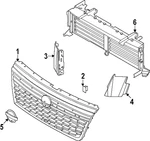 Genuine Nissan Shutter Assembly-radiator 21421-7KA1A. Fixed Price $446.12.
