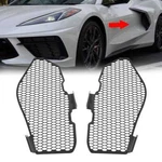 For Corvette C8 20-2026 Side Intake Mesh Grille Insert Guard Aluminum Left+right. Fixed Price $30.99.