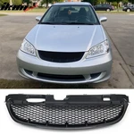 Fits 04-05 Honda Civic Front Bumper Hood Grille Mesh Upper Assembly Kit. Fixed Price $45.99.