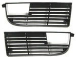 1974 Corvette C3 Left And Right Front Outer Grille - Black Finish As Original. Fixed Price $112.95.
