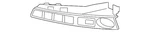 Genuine Mesh (lower) *NH743M* (buran Silver Metallic) 71102-TK5-A00ZA. Fixed Price $159.53.
