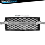 For 19-22 Chevy Silverado 1500 Chrome Gloss Black Front Bumper Upper Mesh Grille. Fixed Price $299.99.