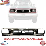 Grille Assembly Chrome Shell With Black Insert For 1995-1997 Toyota Tacoma 4WD. Fixed Price $113.11.